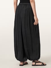 AllSaints Black Eshe Trousers - Image 4 of 7