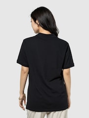 Gap Black Pique Logo 100% Cotton Short Sleeve Polo Shirt - Image 8 of 8