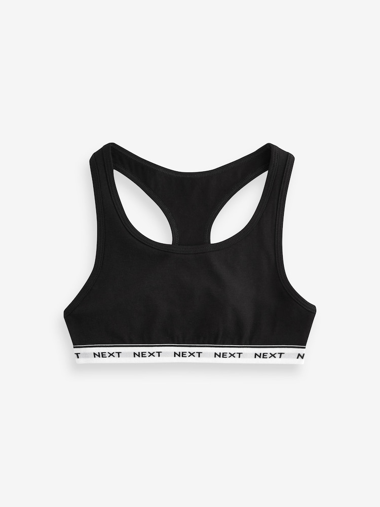 Monochrom - Cropped-Trägertops mit Racerback im 3er-Pack (5–16 J.) - Bild 2 von 6 Monochrom - Cropped-Trägertops mit Racerback im 3er-Pack (5–16 J.) - Bild 2 von 6