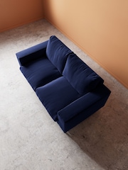 Swoon Ink Evesham Easy Velvet 2 Seater Sofa - Image 4 of 5