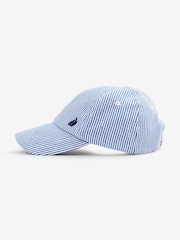 JoJo Maman Bébé Blue Striped Cap - Image 2 of 3