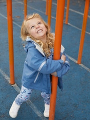 Polarn O. Pyret Navy Blue Waterproof Shell Jacket - Image 1 of 7