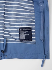 Polarn O. Pyret Navy Blue Waterproof Shell Jacket - Image 6 of 7