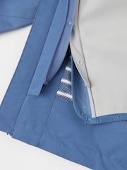 Polarn O. Pyret Navy Blue Waterproof Shell Jacket - Image 7 of 7
