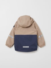 Polarn O. Pyret Brown Lightweight Waterproof Shell Jacket - Image 2 of 6