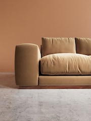 Swoon Biscuit Denver Easy Velvet Right Hand Corner Sofa - Image 3 of 6