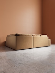 Swoon Biscuit Denver Easy Velvet Right Hand Corner Sofa - Image 6 of 6