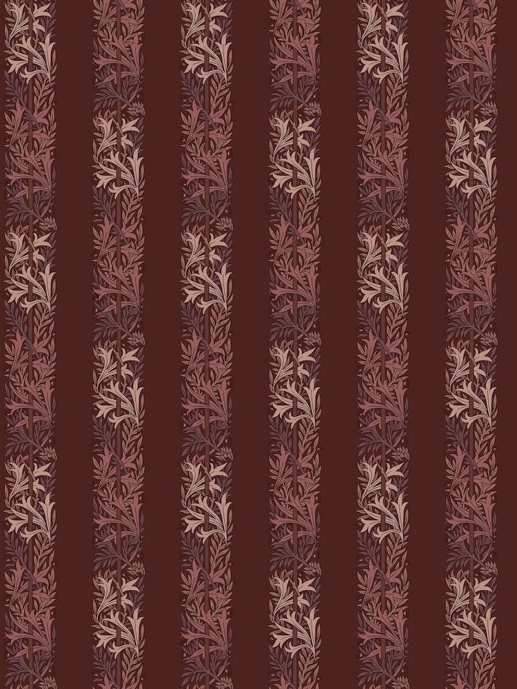William Morris At Home Damson Love Is Enough 10M Wallpaper - Image 2 of 5
