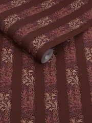 William Morris At Home Damson Love Is Enough 10M Wallpaper - Image 3 of 5