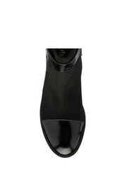 Lotus Charcole Black Zip-Up Ankle Boots - Image 1 of 4