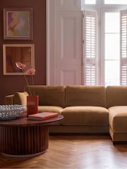 Swoon Biscuit Alesund Easy Velvet Right Hand Corner Sofa - Image 1 of 6