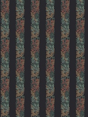 William Morris At Home Ink Blue Love Is Enough 10M Wallpaper - Image 2 of 5