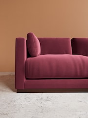 Swoon Bordeaux Alesund Easy Velvet Right Hand Corner Sofa - Image 4 of 6