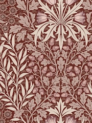 William Morris At Home Damson Oak & Willow 10M Wallpaper - Image 2 of 5