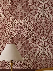William Morris At Home Damson Oak & Willow 10M Wallpaper - Image 5 of 5