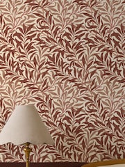 William Morris At Home Terracotta Willow Bough 10M Wallpaper - Image 5 of 5