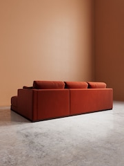 Swoon Harissa Alesund Easy Velvet Right Hand Corner Sofa - Image 6 of 6