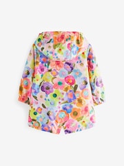 Multi Floral Shower Resistant Printed Cagoule (3mths-7yrs) - Image 6 of 9