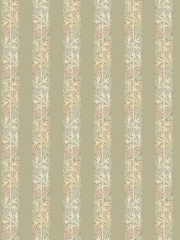 William Morris At Home Sage Love Is Enough 10M Wallpaper - Image 2 of 5