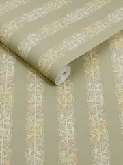 William Morris At Home Sage Love Is Enough 10M Wallpaper - Image 3 of 5