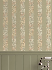 William Morris At Home Sage Love Is Enough 10M Wallpaper - Image 5 of 5