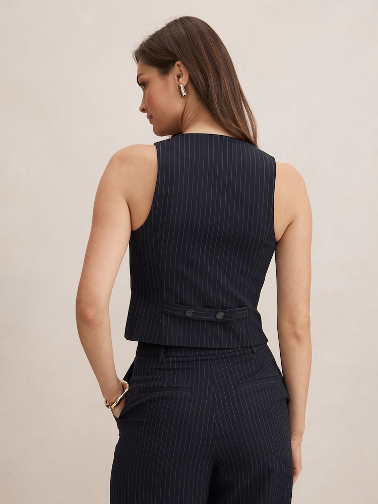 Vestă Forever New Paloma pinstripe - Imaginea 2 din 5