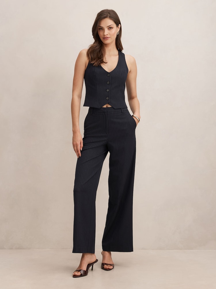 Vestă Forever New Paloma pinstripe - Imaginea 5 din 5