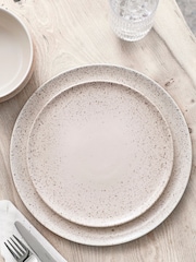 12 Piece Grey Speckle Marley Dinner Set Dinner Set - Image 2 of 5