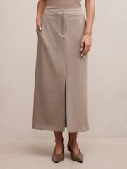 Forever New Natural Maya Column Skirt - Image 1 of 5