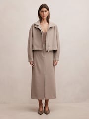 Forever New Natural Maya Column Skirt - Image 5 of 5