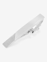 Silver Tone Textured Tie Clip - Image 3 of 3