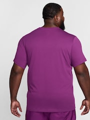 Nike Dark Purple Club T-Shirt - Image 7 of 10