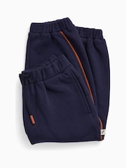 KIDLY by MORI Blue Supersoft Pull Up Joggers - Image 4 of 4