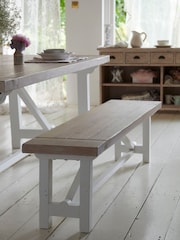 Shabby Chic by Rachel Ashwell® Reclaimed Pine Loretta Bench - Image 1 of 7