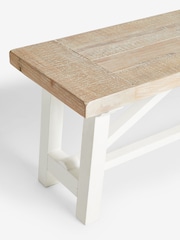 Shabby Chic by Rachel Ashwell® Reclaimed Pine Loretta Bench - Image 6 of 7