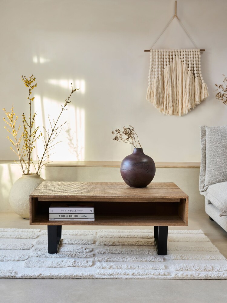 French Connection Brown Laredo Coffee Table - Image 1 of 6