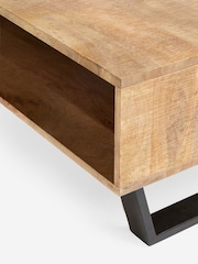 French Connection Brown Laredo Coffee Table - Image 2 of 6