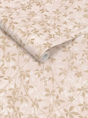 Clarissa Hulse Blush  Rose Gold Virginia Creeper 10M Wallpaper - Image 3 of 3