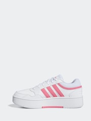 Hvit/Rosa - adidas HOOPS 3.0 BOLD W - Bilde 3 av 9