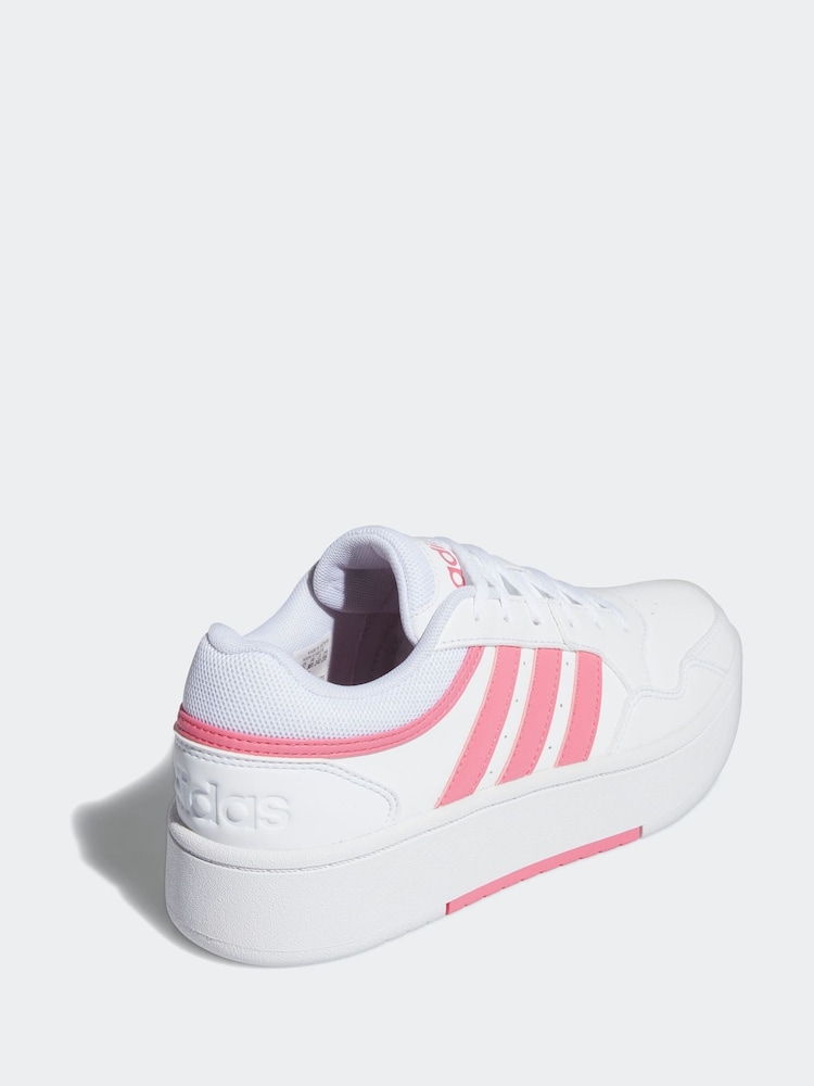 לבן/ורוד - Adidas נעליים, דגם HOOPS 3.0 BOLD W - Image 5 of 9