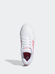 Hvit/Rosa - adidas HOOPS 3.0 BOLD W - Bilde 6 av 9