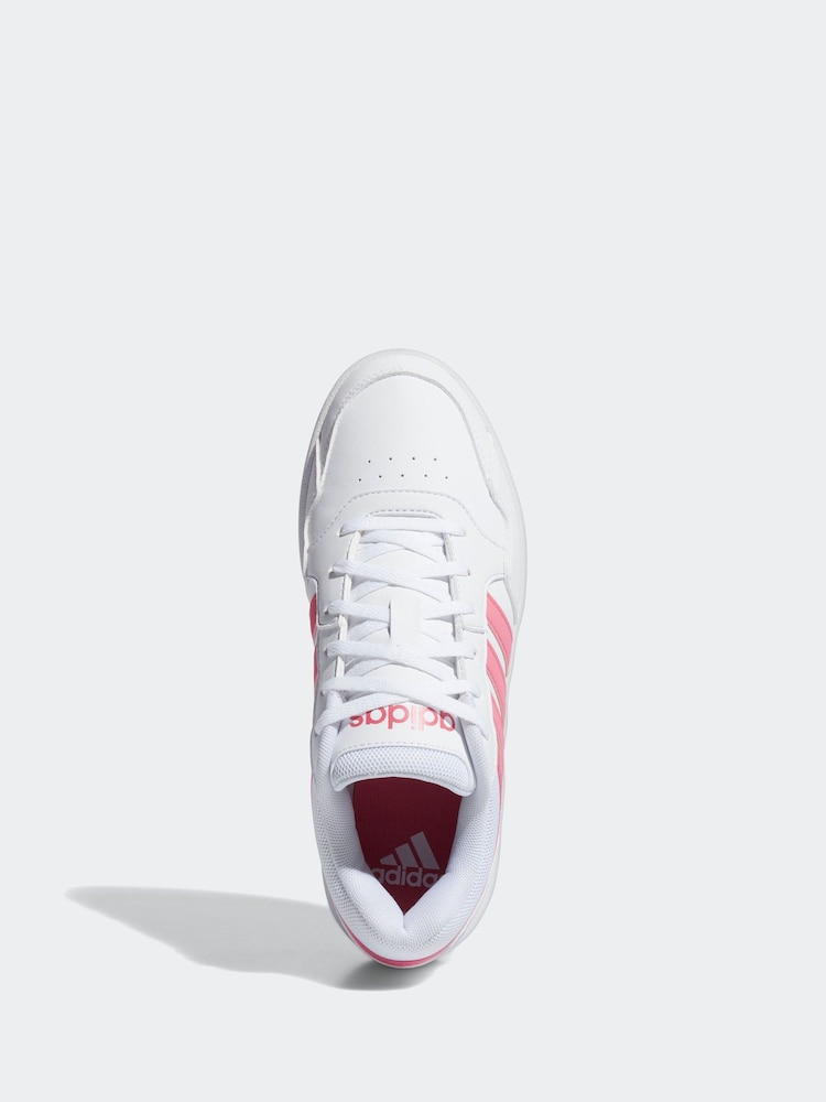 לבן/ורוד - Adidas נעליים, דגם HOOPS 3.0 BOLD W - Image 6 of 9
