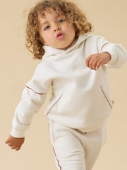 KIDLY by MORI Cream Supersoft Oversized Hoodie - Image 1 of 3