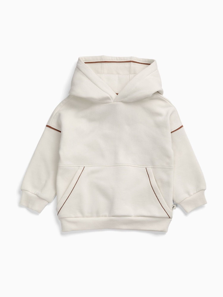KIDLY by MORI Cream Supersoft Oversized Hoodie - Image 3 of 3 KIDLY by MORI Cream Supersoft Oversized Hoodie - Image 3 of 3