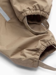 Sand Cream - KIDLY by MORI Supersoft Fleece Lined Puddlesuit - Imagen 4 de 4