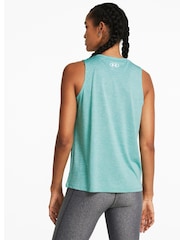 Under Armour Turquoise Blue Tech Twist Tank - Image 2 of 4