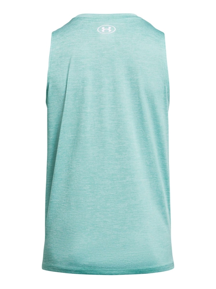 Under Armour Turquoise Blue Tech Twist Tank - Image 4 of 4