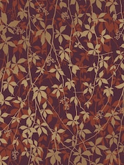 Clarissa Hulse Russet  Copper Virginia Creeper 10M Wallpaper - Image 2 of 3
