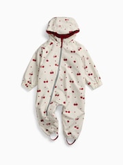 Rosa - KIDLY by MORI Supersoft Fleece Lined Puddlesuit - Imagen 3 de 5