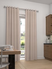 Blush Pink Textured Made To Measure Curtains - Image 2 of 4